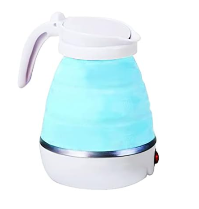 Food Grade Silicone Travel Foldable Electric Kettle Boil